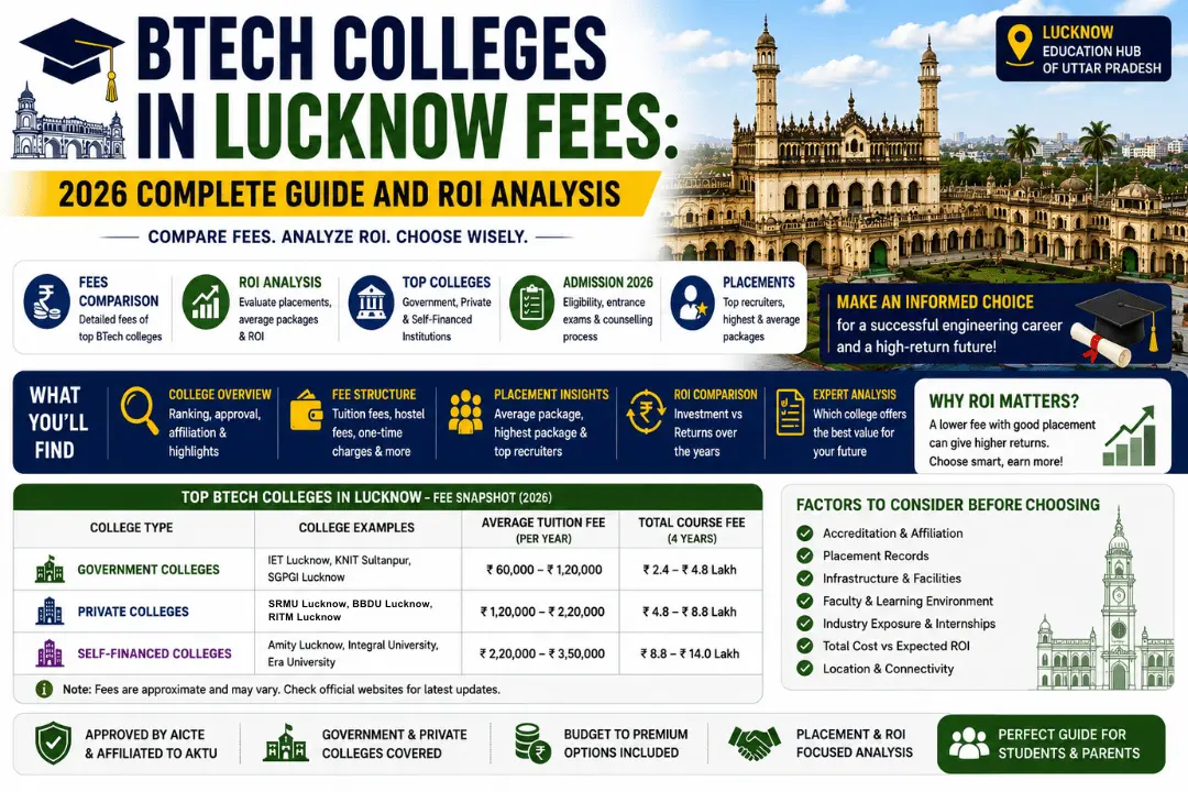 BTech College Fees In Lucknow